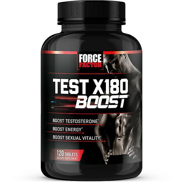 Force factor test x180 boost, pre-workout testosterone booster, 120 tablets on Productcaster.