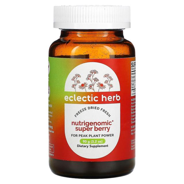 Eclectic Institute, Freeze Dried Fresh, Nutrigenomic Super Berry, 3.2 oz (90 g) on Productcaster.