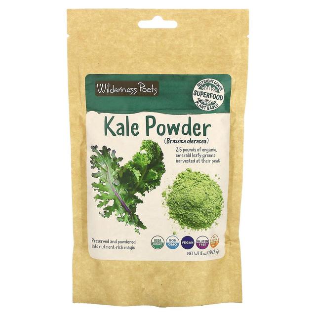 Wilderness Poets LLC, Organic Kale Powder, 8 oz (226 g) on Productcaster.