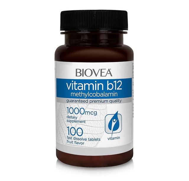 Biovea Witamina B12 (metylokobalamina) 1000mcg 100 tabletek szybkiego rozpuszczania on Productcaster.