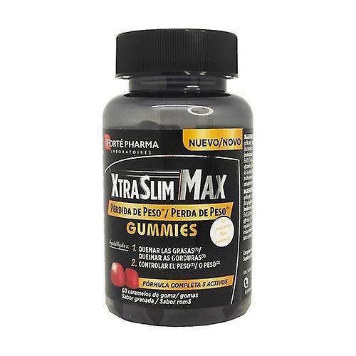 Forté Pharma XtraSlim max gummies 60 Jelly beans on Productcaster.