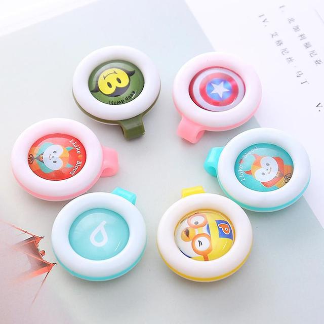 10pcs Summer Children's Pregnant Women Anti-mosquito Button Plant Essential Oil Baby 10pcs Random on Productcaster.