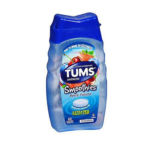 The Honest Company Tums Smoothies Antacid And Calcium Supplement Chewable, 60 tabs (Pack of 4) on Productcaster.