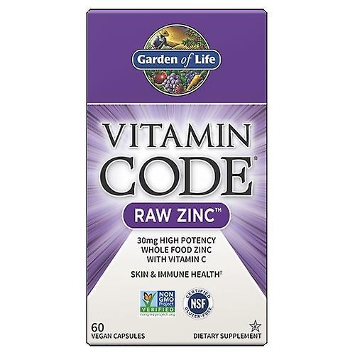 Garden of Life Vitamin code, Raw Zinc 60 vcaps (Pack of 3) on Productcaster.