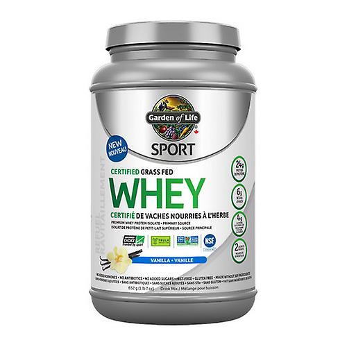 Garden of Life Sport Certified Grass Fed Whey Vanilla ,652 Grams on Productcaster.