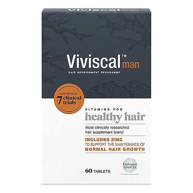 Viviscal Man Healthy Hair Vitamins 60 Tablets on Productcaster.