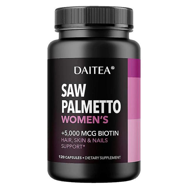 Vorallme Saw Palmetto + Biotin For Women - Hair Growth Vitamin Dht Blocker - For Thick Hair With Pcos Hair Loss Or Postpartum Hair Loss 120pcs-A Bo... on Productcaster.