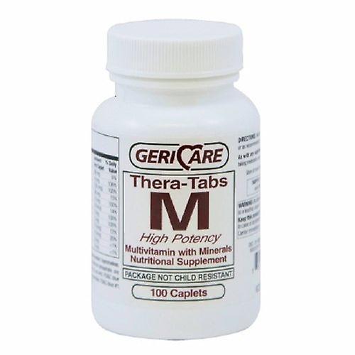 McKesson Multivitamin Supplement with Minerals Geri-Care Caplet 100 per Bottle, Count of 1 (Pack of 1) on Productcaster.