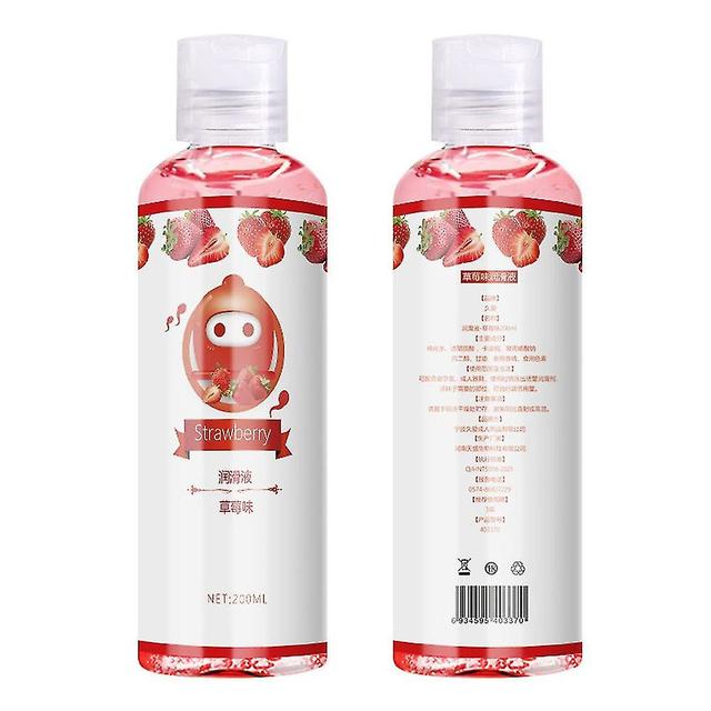 Edible Fruit Flavor Adult Lubricant Gel-lube Edible Oral Sex Sexual-massage Oil_PHC02 Strawberry flavor on Productcaster.