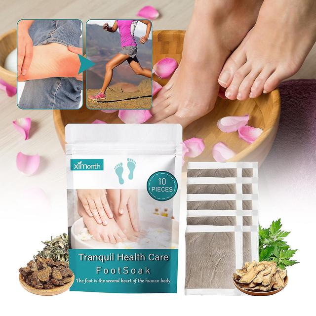 Tranquil Health Treat Moczenie stóp Piołun Naturalna bylica Zioło Moczenie stóp Drenaż limfatyczny 20pcs on Productcaster.