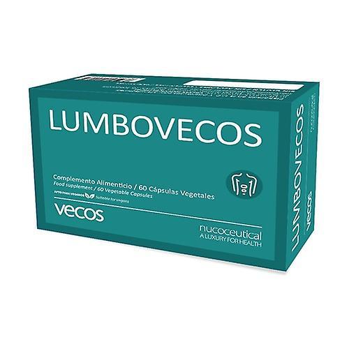 Vecos Lumbovecos low back pain and sciatica 60 vegetable capsules on Productcaster.