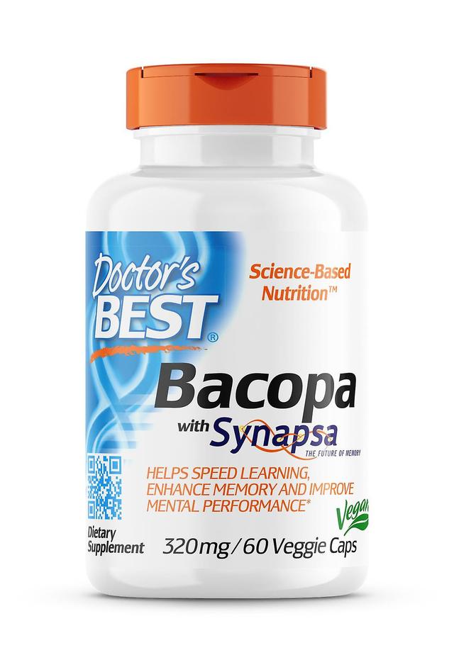 Doctor's Best Bacopa with Synapsa 320 mg 60 Veggie Capsules on Productcaster.