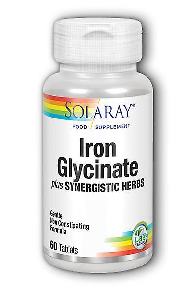 Solaray iron glycinate 60's on Productcaster.