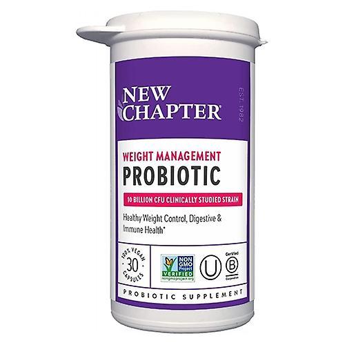 New Chapter Nieuw hoofdstuk gewicht MGT probiotische 30, 30 veg caps (pack van 1) on Productcaster.