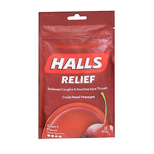 Halls Mentho-Lyptus Cough Drops, Cherry 30 Each (Pack of 1) on Productcaster.