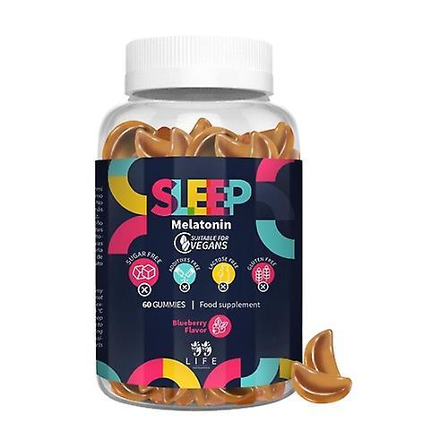 99 Life Sleep gummies with melatonin and vitamin B6 60 Jelly beans on Productcaster.