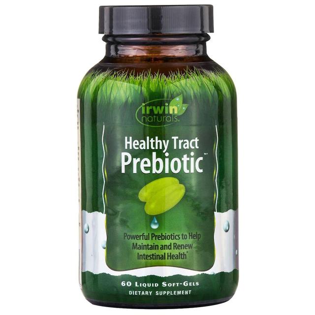 Irwin Naturals, Healthy Track Prebiotic, 60 Liquid Soft-Gels on Productcaster.