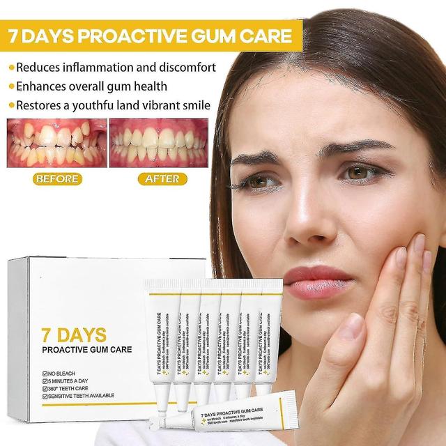 Gum Regrowth Essence, 7 Gum Serum, Gum Therapy Gel, Gum Restore Gum 1 Box - 7pcs on Productcaster.