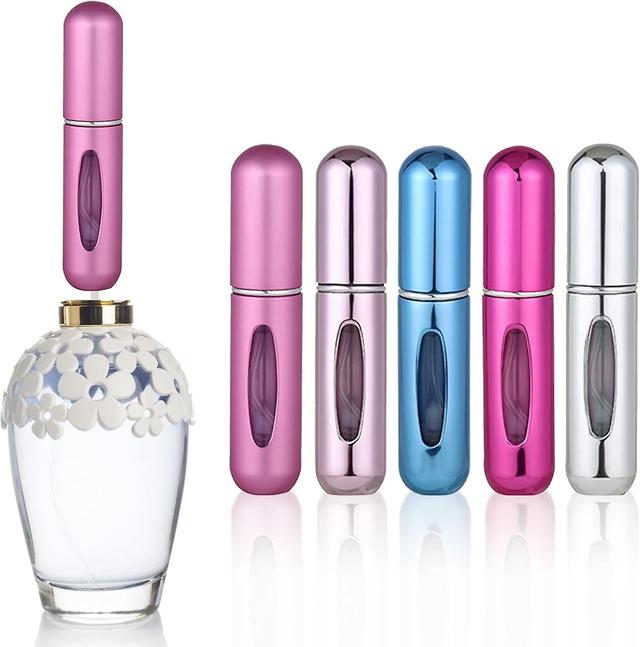 Perfume Travel Refillable - Travel Accessories - Perfume Atomizer Bottle Portable Easter Basket Filler for Teens Adults Outdoor and Travel 5ml 5 Pack on Productcaster.