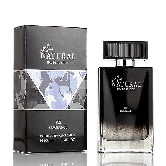 Jinbadi natural men's cologne fresh woody sandalwood eau de toilette 100ml blue black on Productcaster.