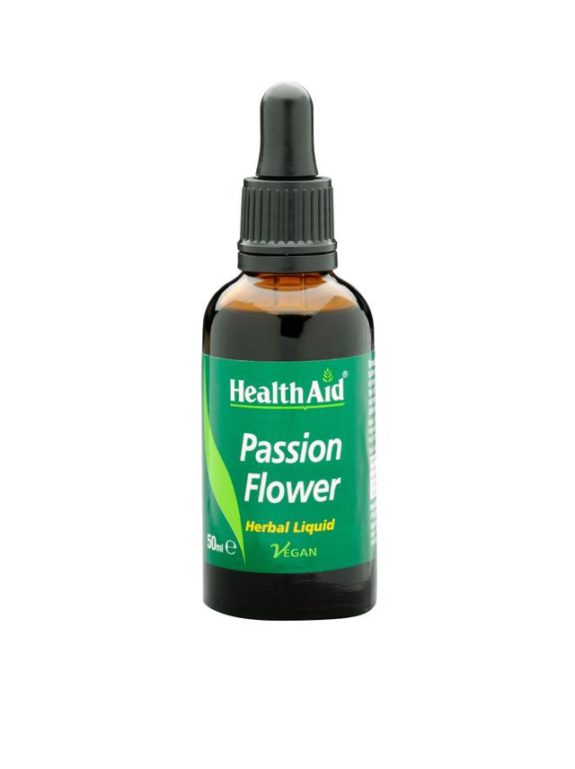 Health Aid Terveysapu Passion Flower (Passiflora incarnata) Neste, 50ml on Productcaster.