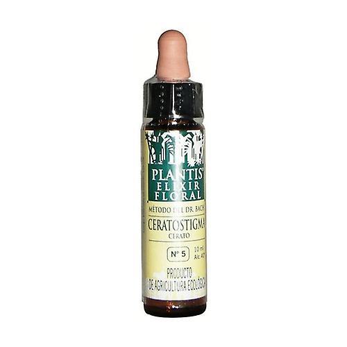 Plantis Bach Flowers Ceratostigma-5 Organic Floral Elixir 10 ml of floral elixir on Productcaster.