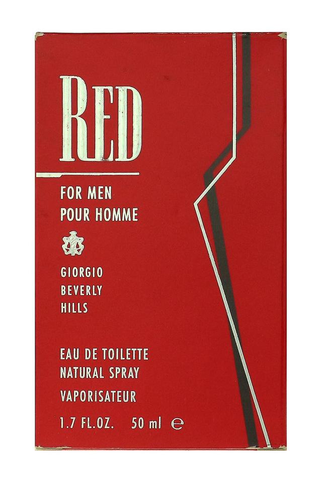 Giorgio Beverly Hills Red Men Pour Homme Eau De Toilette Spray 1.7Oz/50ml In Box 1.7 oz on Productcaster.