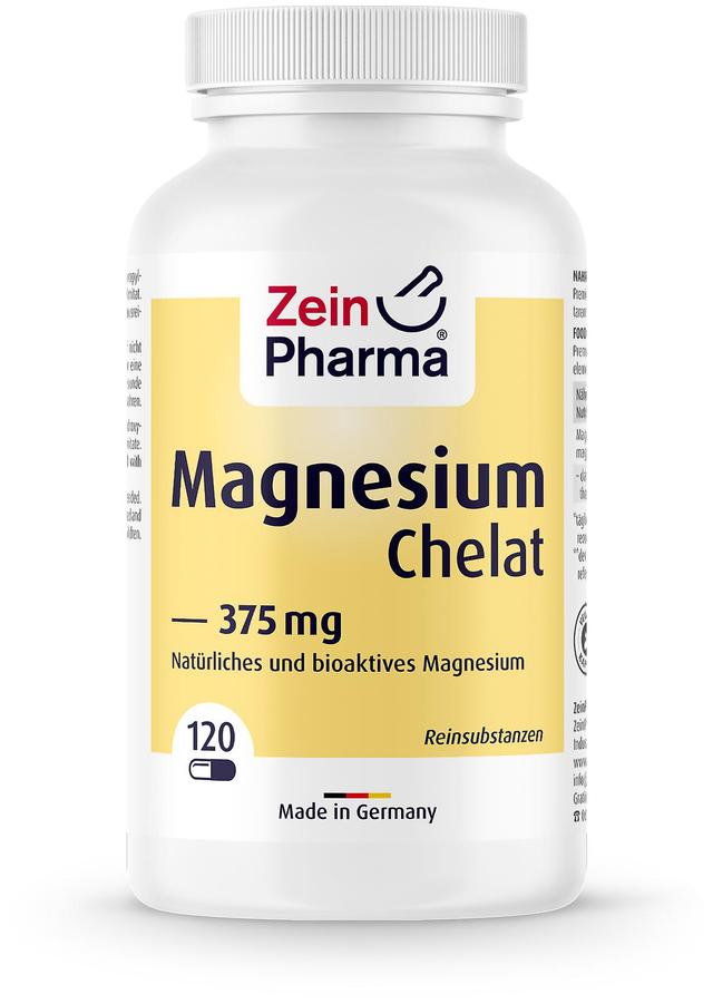 Zein Pharma Magnesium Chelate 375 mg 120 Kapselia on Productcaster.