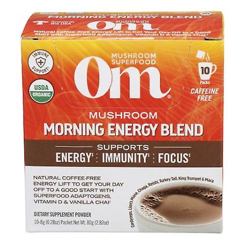 Om Mushrooms Mushroom Morning Energy Blend, 10 Packets (Pack of 1) on Productcaster.