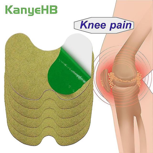 6szt Knee Joint Pain Plaster Chiński Wormwood Extract Naklejka na Joint Ache Art on Productcaster.