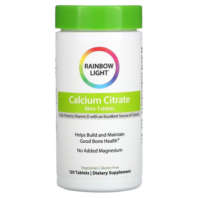 Rainbow Light, Calcium Citrate Mini-Tablets, 120 Tablets on Productcaster.