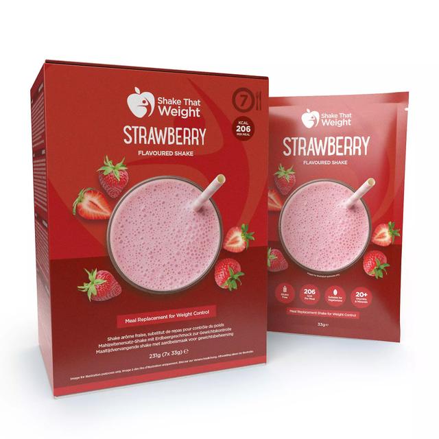 Shake That Weight Strawberry Shake - 7 Meals on Productcaster.