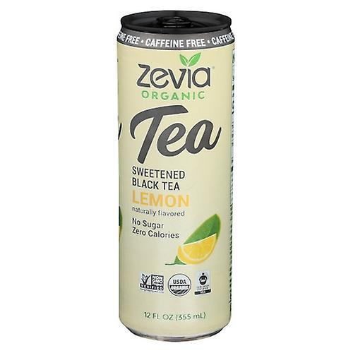 Zevia Tea Black Lemon Cf Org, Étui de 12 X 12 Oz (Paquet de 1) on Productcaster.