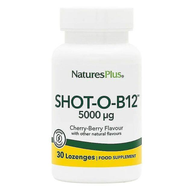 Nature's Plus Shot-O-B12 5000mcg Lozenges 30 (1733) on Productcaster.