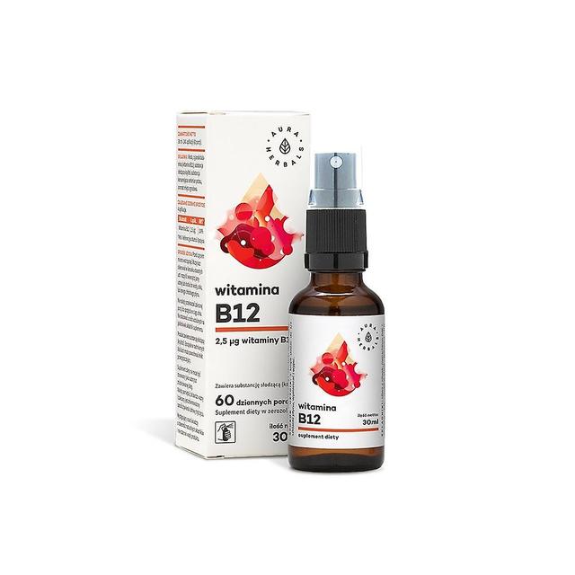 Aura Herbals aerosol vitamina b12 30 ml BI2615 on Productcaster.