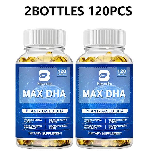 Tib Dha Brain Supplement-promotes Brain Health Enhances Focus Memory And Mental&iq Improves Thinking Skills Tib 2bottles 120pcs on Productcaster.