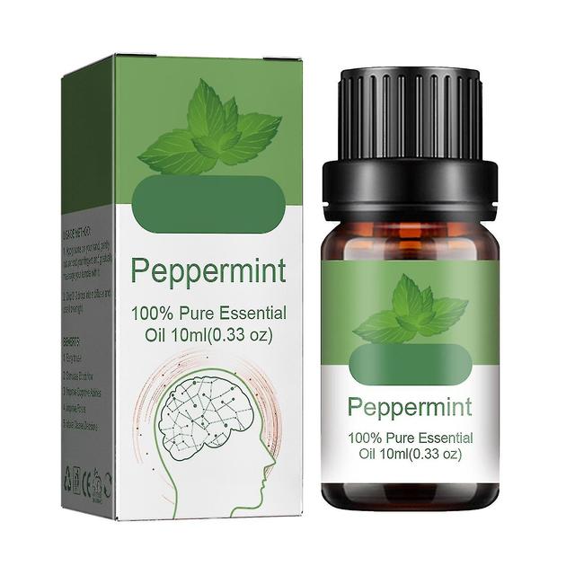 10ml Alzheimer's Prevention Natural Oils Improve Cognitive Ability Alzheimer's Prevention Solution-Useful Mint Flavor on Productcaster.