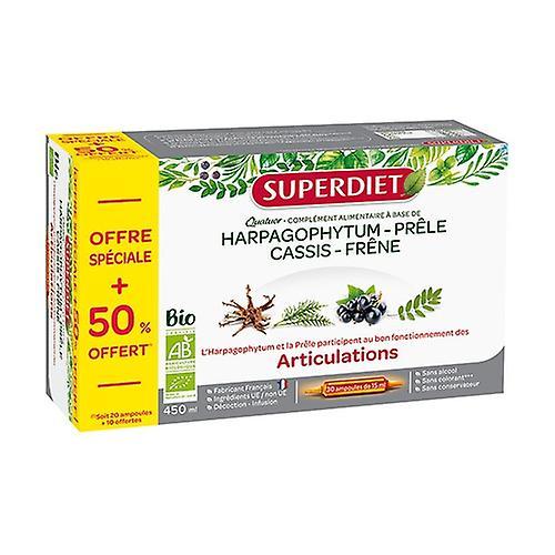 Super Diet Joint Quartet 50% Free 30 ampoules on Productcaster.