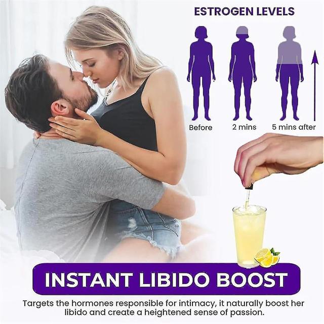 Intimacy Boost Hormones Drops for Enhanced Sensitivity and Pleasure - Secret Happy Drops 3pcs - 30ml on Productcaster.