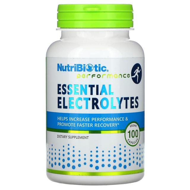 NutriBiotic, Essential Electrolytes, 100 Vegan Capsules on Productcaster.