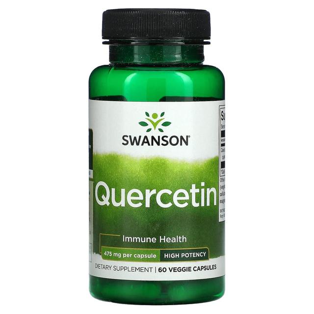 Swanson, Quercetin, 475 mg, 60 Veggie Capsules on Productcaster.