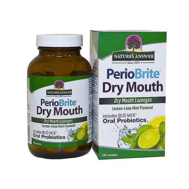 Nature's Answer PerioBrite Dry Mouth Lozenges 100 1594 on Productcaster.