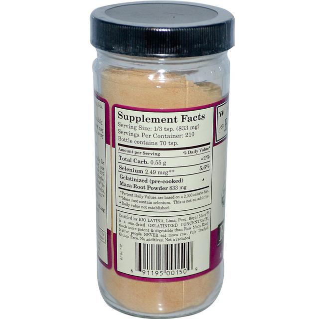 Whole World Botanicals, Royal Maca, Superfood, 6.17 oz (175 g) on Productcaster.