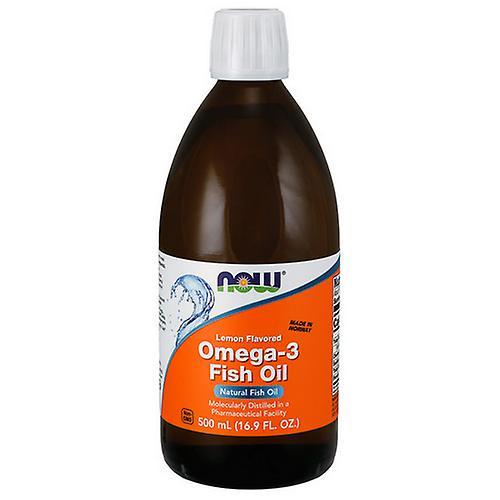 Now Foods Omega-3 Fish Oil Lemon, Lemon, 16.9 oz (Pack of 6) on Productcaster.