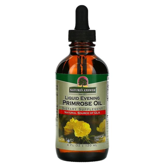 Nature's Answer Nature's Risposta, Olio primula da sera liquida, 4 fl oz (120 ml) on Productcaster.