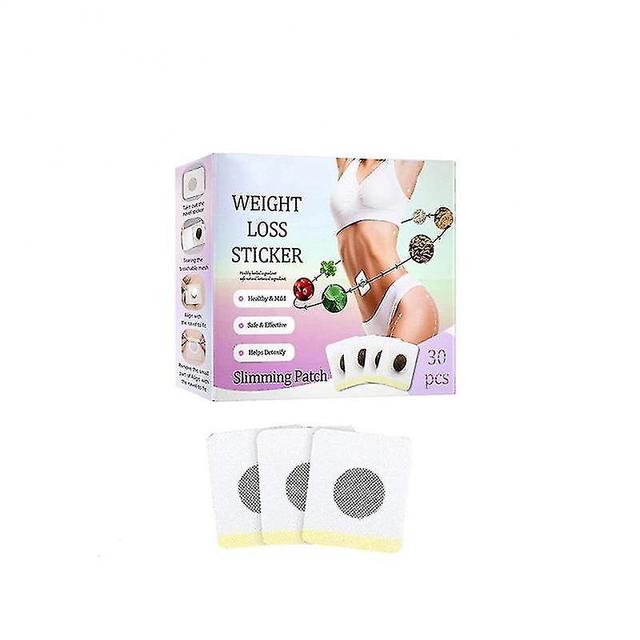 15/30stk slankende plaster Ekstra stærk fedtforbrænding Tabe sig Klistermærker Body Belly Talje Anti-cellulite Naturlig-yezi 30pcs 1 on Productcaster.