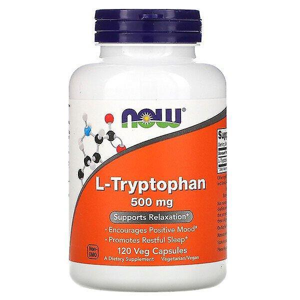 Now Foods, L-Tryptophan, 500 mg, 120 Veg Caps on Productcaster.