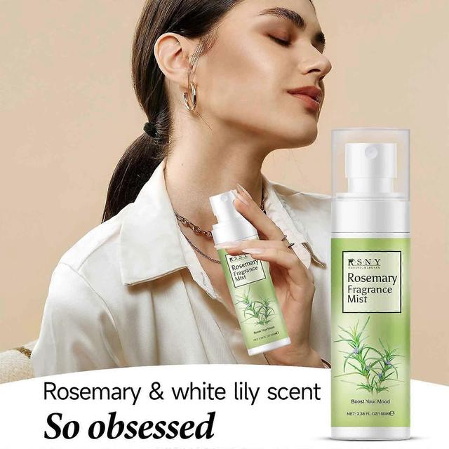 Unbrand Rosemarys Perfume Spray Boosting Your Mood Rosemarys Fragrances Mist Suitable For Hair And Body 100ml FLY2743 Green One Size on Productcaster.