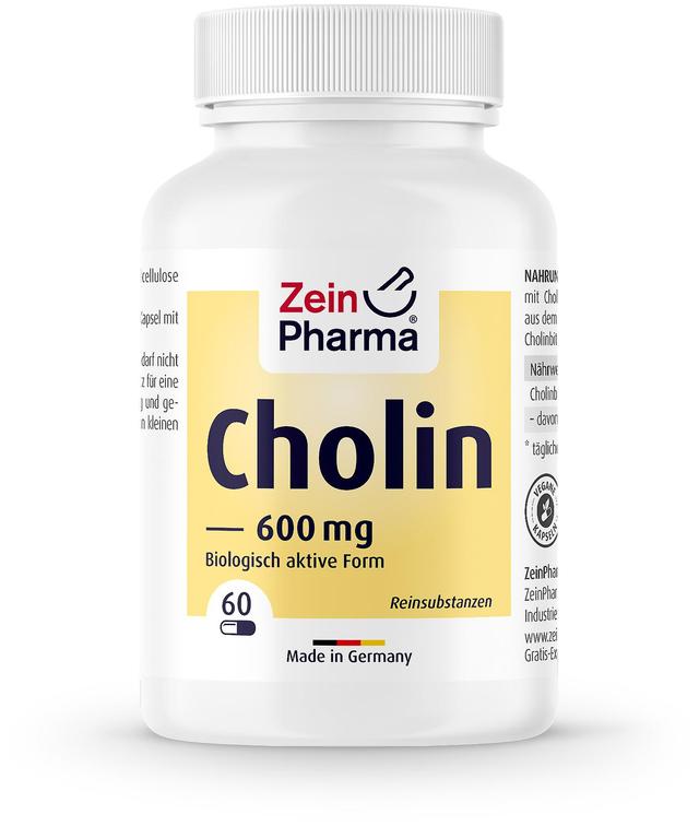 Zein Pharma Koliini 600mg 60 Kapselit on Productcaster.