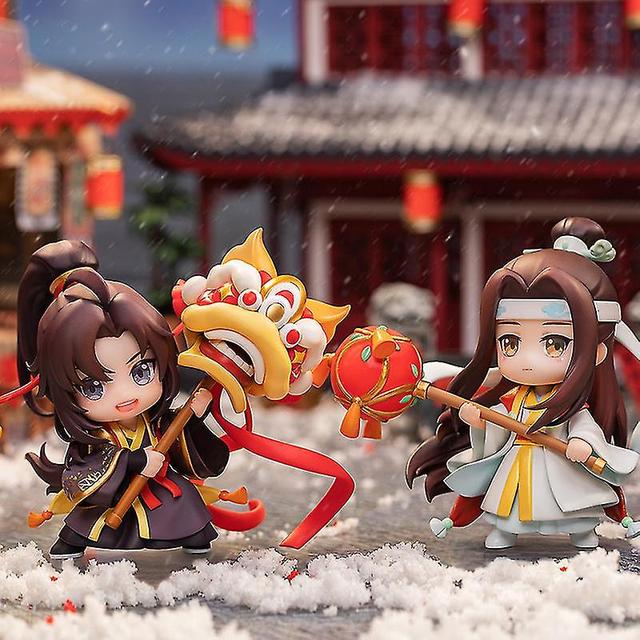 Vention Figúrka Anime Mo Dao Zu Shi Tokoh Aksi Wei Wulan Xian Wangji Patung Lucu Veľmajster démonického Dekorasi Tahun Baru Deluxe Edition on Productcaster.